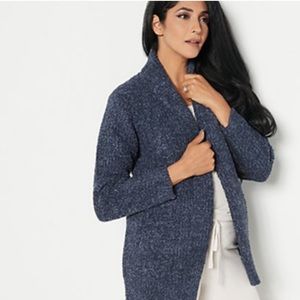 Barefoot Dreams CozyChic Cable Cardigan 2X